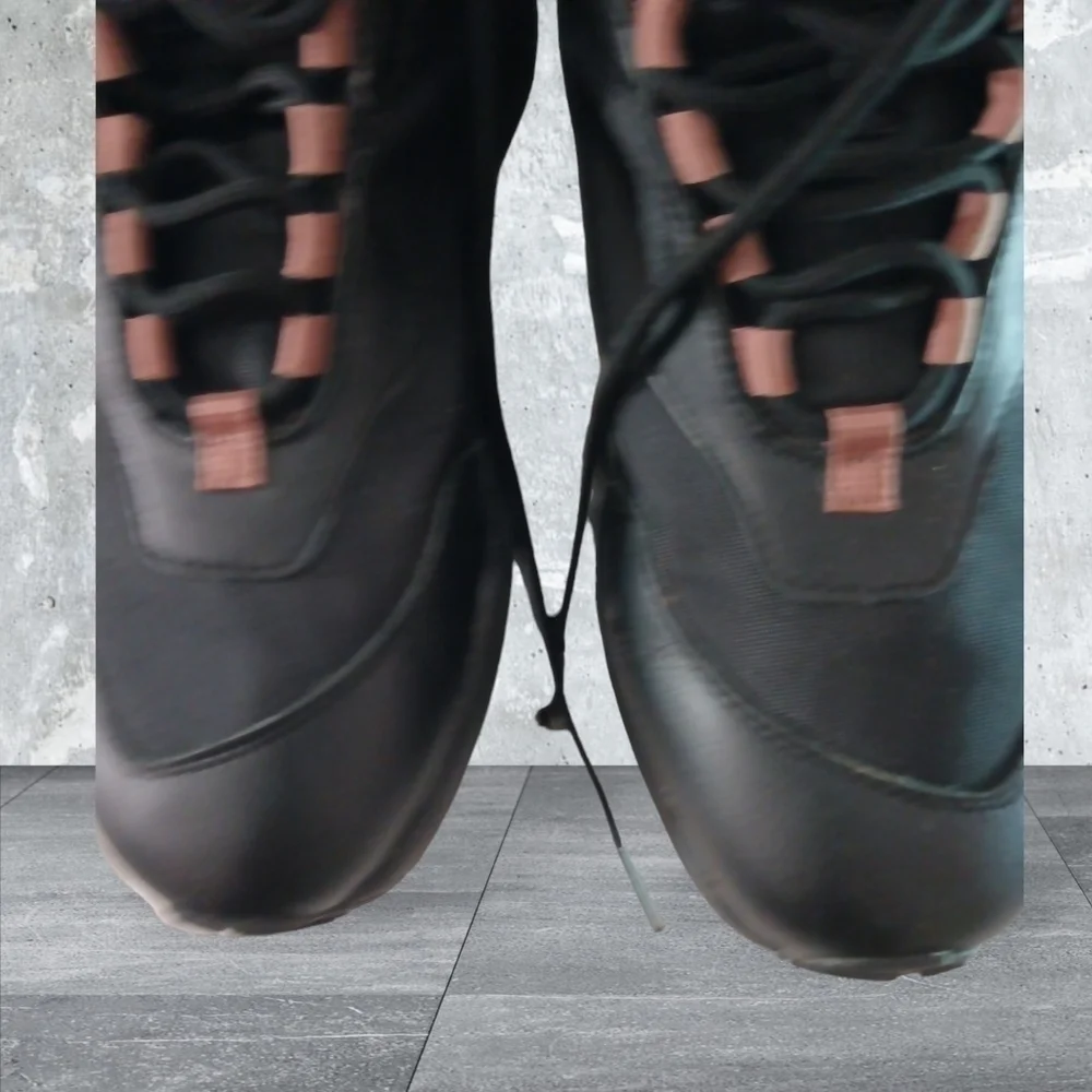 Puma Thunder Electric Sneakers Rose Gold Black Size 9